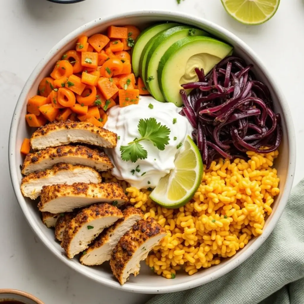 Quick and Easy One-Pan Chicken Burrito Bowl Ready in 30 Minutes