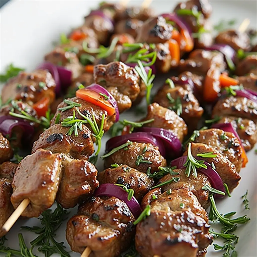 Perfectly Grilled Lamb Skewers: A Flavorful BBQ Delight