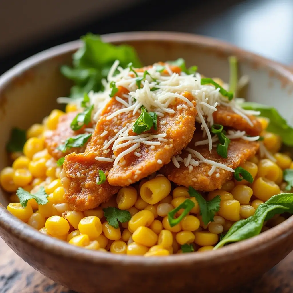 Ultimate Street Corn Chicken Rice Bowl Recipe