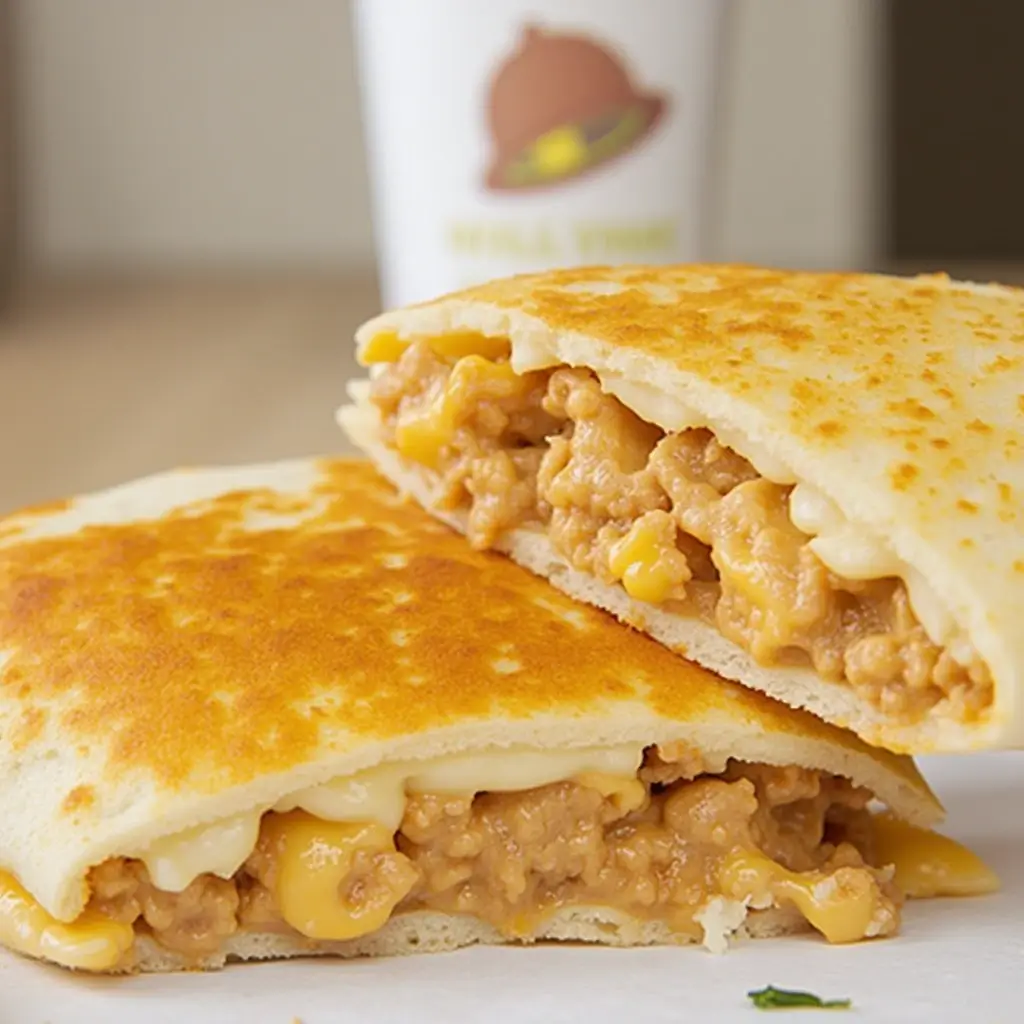 Taco Bell Grilled Cheese Burrito Hack - Homemade Recipe