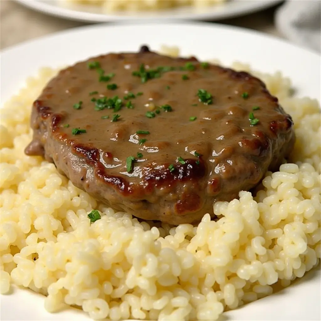"Perfect Salisbury Steak Recipe: A Hearty and Flavorful Classic Comfort Meal"