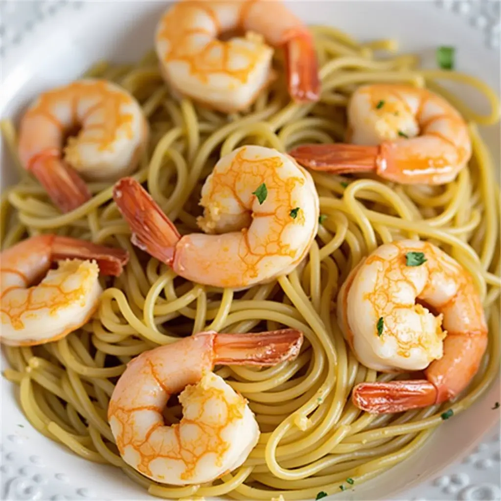 "Delicious Spaghetti with Shrimp – A Step-by-Step Recipe for the Perfect Meal"