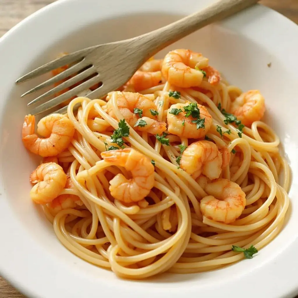 "How to Make the Perfect Spaghetti with Shrimp – Easy, Flavorful Seafood Pasta"